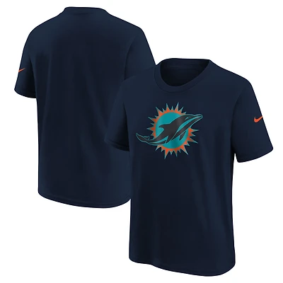 Youth Nike Pitch Blue Miami Dolphins 2025 Rivalries Collection T-Shirt