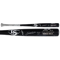 Ryan Mountcastle Baltimore Orioles Autographed Game-Used Black Louisville Slugger Broken Bat vs. Texas Rangers on June 27, 2024 with "GU 24" Inscription