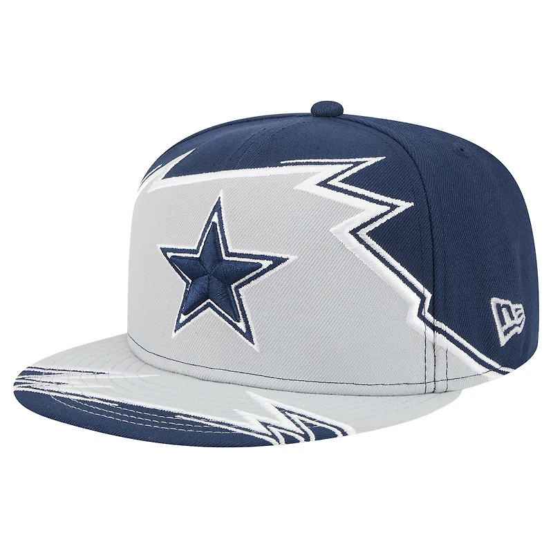Men's New Era Navy/Gray Dallas Cowboys Break 59FIFTY Fitted Hat