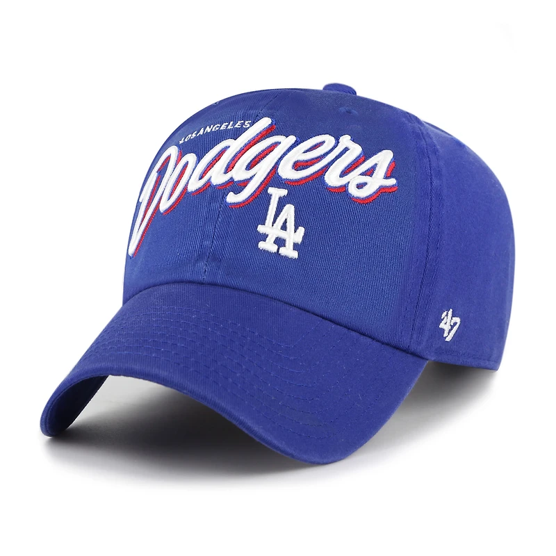Women's '47 Royal Los Angeles Dodgers Ariana Clean Up Adjustable Hat