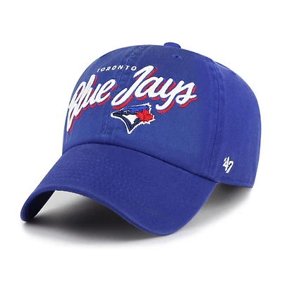 Women's '47 Royal Toronto Blue Jays Ariana Clean Up Adjustable Hat