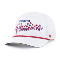 Men's '47  White Philadelphia Phillies Brrr Fairway Hitch Adjustable Hat