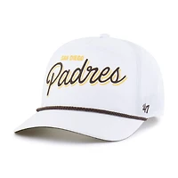 Men's '47  White San Diego Padres Brrr Fairway Hitch Adjustable Hat