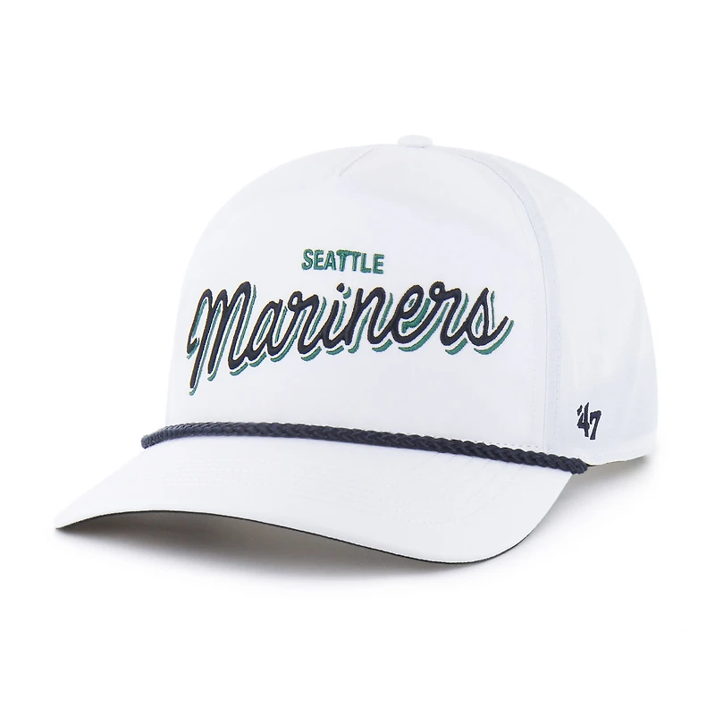 Men's '47 White Seattle Mariners Brrr Fairway Hitch Adjustable Hat
