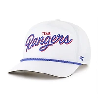 Men's '47  White Texas Rangers Brrr Fairway Hitch Adjustable Hat