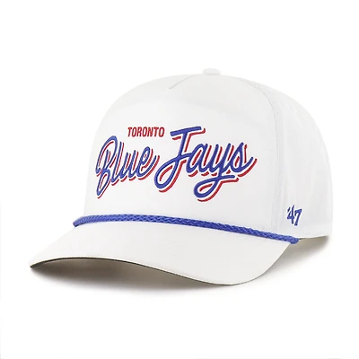 Men's '47  White Toronto Blue Jays Brrr Fairway Hitch Adjustable Hat