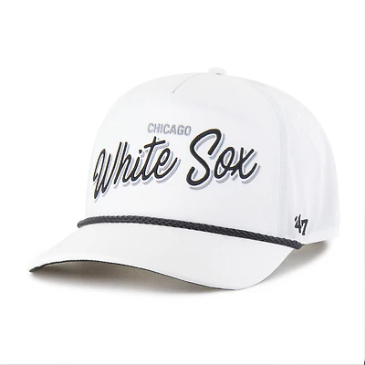 Men's '47  White Chicago White Sox Brrr Fairway Hitch Adjustable Hat