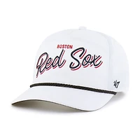 Men's '47  White Boston Red Sox Brrr Fairway Hitch Adjustable Hat