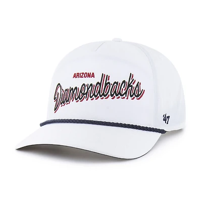 Men's '47  White Arizona Diamondbacks Brrr Fairway Hitch Adjustable Hat