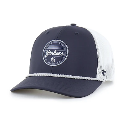 Men's '47 Navy/White New York Yankees Fairway Trucker Adjustable Hat