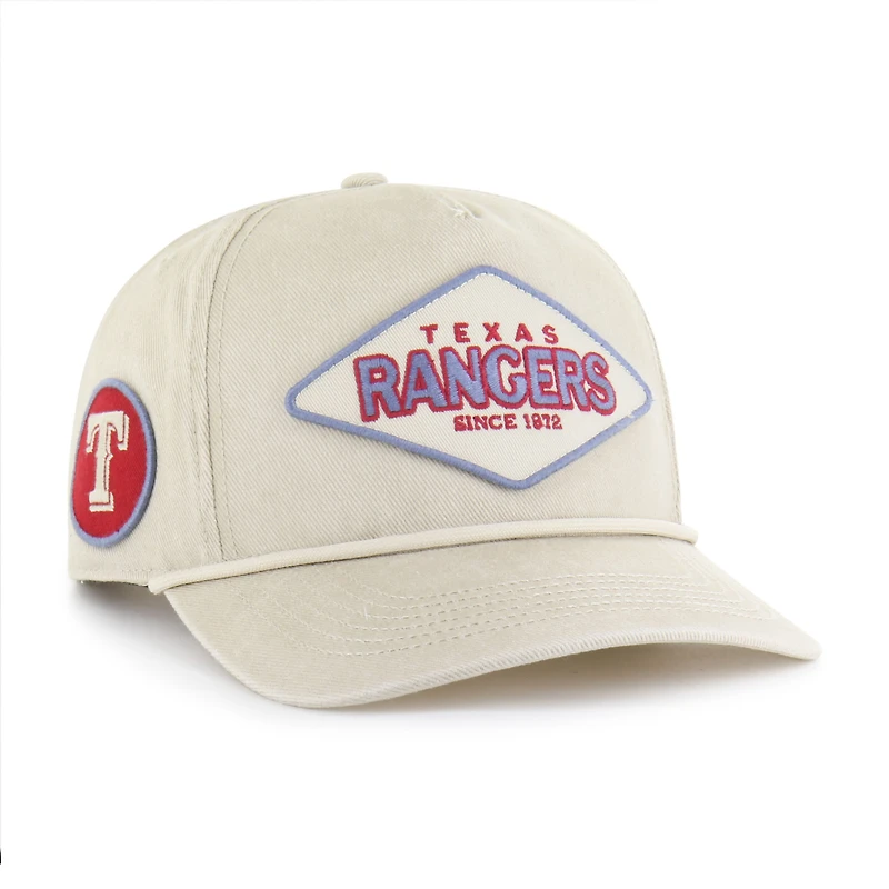 Men's '47 Khaki Texas Rangers Cairn Hitch Adjustable Hat