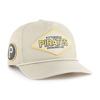 Men's '47 Khaki Pittsburgh Pirates Cairn Hitch Adjustable Hat