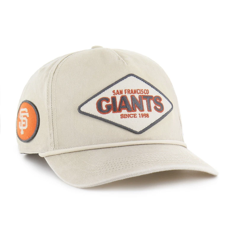 Men's '47 Khaki San Francisco Giants Cairn Hitch Adjustable Hat