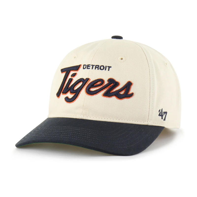 Men's '47 Natural Detroit Tigers Crosstown Franchise Fitted Hat