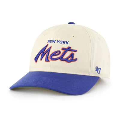 Men's '47 Natural New York Mets Crosstown Franchise Fitted Hat