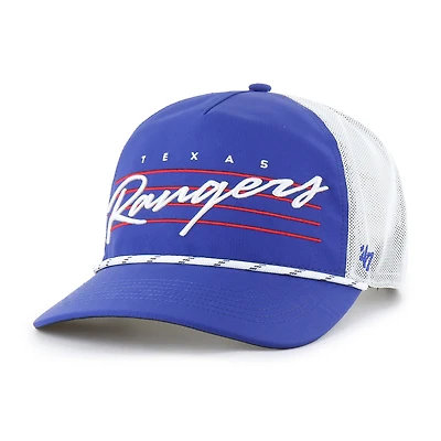 Men's '47 Royal Texas Rangers Brrr Downburst Mesh Hitch Adjustable Hat