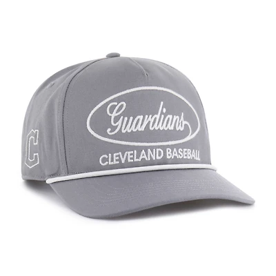 Men's '47 Gray Cleveland Guardians Foundational Hitch Adjustable Hat