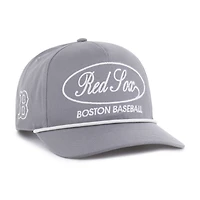 Men's '47 Gray Boston Red Sox Foundational Hitch Adjustable Hat