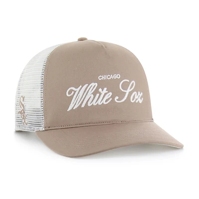 Men's '47  Brown Chicago White Sox Foundational Mesh Hitch Adjustable Hat