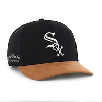 Men's '47  Black Chicago White Sox Gold Age Hitch Adjustable Hat