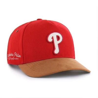 Men's '47  Red Philadelphia Phillies Gold Age Wool Hitch Adjustable Hat