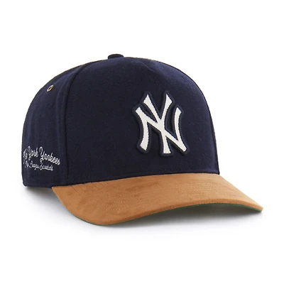 Men's '47  Navy New York Yankees Gold Age Wool Hitch Adjustable Hat