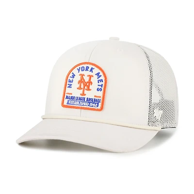 Men's '47 Cream New York Mets Gravestone Adjustable Trucker Hat
