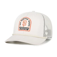 Men's '47 Cream San Francisco Giants Gravestone Adjustable Trucker Hat