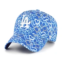 Girls Youth '47 Royal Los Angeles Dodgers Mural Clean Up Adjustable Hat