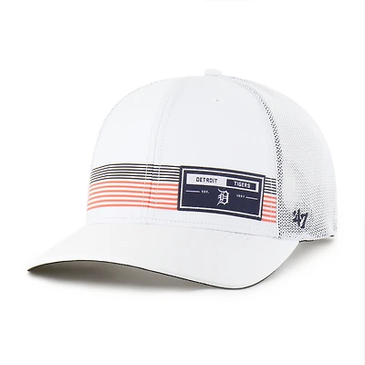 Men's '47  White Detroit Tigers Rangefinder brrr Trucker Adjustable Hat