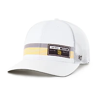 Men's '47  White San Diego Padres Rangefinder brrr Trucker Adjustable Hat