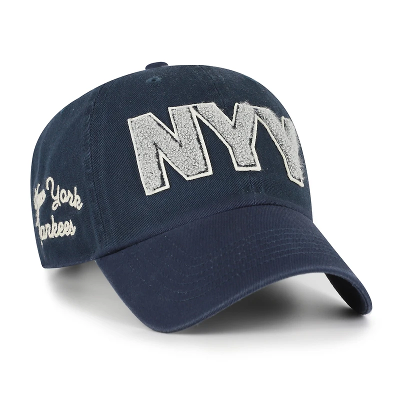 Women's '47 Navy New York Yankees Zoey Clean Up Adjustable Hat