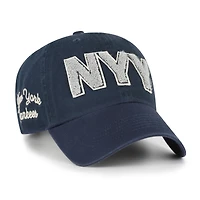 Women's '47  Navy New York Yankees Zoey Clean Up Adjustable Hat