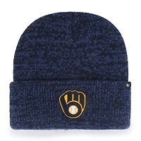 Men's '47  Navy Milwaukee Brewers Brain Freeze Cuffed Knit Hat