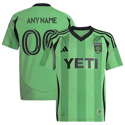 Women's adidas Green Austin FC 2025 The Heartbeat Kit Replica Custom Jersey