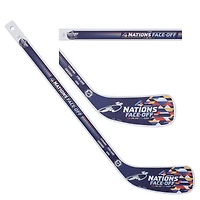 Sebastian Aho Carolina Hurricanes Autographed 4 Nations Face-Off Mini Wood Stick