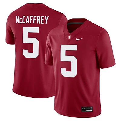 Men's Nike Christian McCaffrey #5 Cardinal Stanford Alumni Player Game Jersey