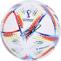 Darwin Núñez Uruguay National Team Autographed 2022 FIFA World Cup adidas Soccer Ball