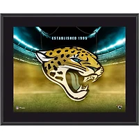 Jacksonville Jaguars 10.5" x 13" Horizontal Team Logo Sublimated Plaque