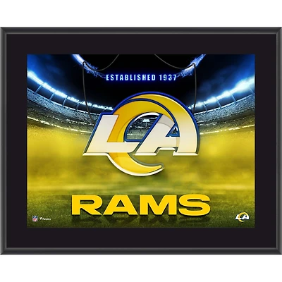 Los Angeles Rams 10.5" x 13" Horizontal Team Logo Sublimated Plaque