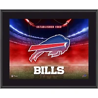 Buffalo Bills 10.5" x 13" Horizontal Team Logo Sublimated Plaque