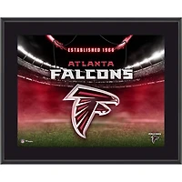 Atlanta Falcons 10.5" x 13" Horizontal Team Logo Sublimated Plaque