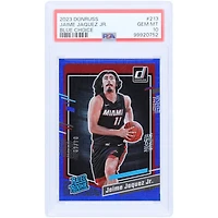 Jaime Jaquez Jr. Miami Heat 2023-24 Panini Donruss Blue Choice Rated Rookie #213 #4/49 PSA Authenticated 10 Rookie Card