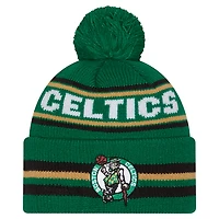 Men's New Era Kelly Green Boston Celtics Classic Cuffed Knit Hat with Pom