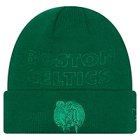 Men's New Era Kelly Green Boston Celtics Tonal Cuffed Knit Hat