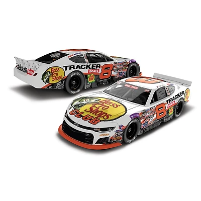 Action Racing Dale Earnhardt Jr. 2025 #8 Bass Pro Shops 1:24 Regular Paint Autographed Late Model Die-Cast Chevrolet Stock Car