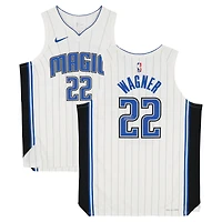 Franz Wagner Orlando Magic Autographed White Nike Association Edition Authentic Jersey