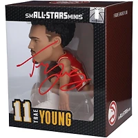 Trae Young Atlanta Hawks Autographed 6"  smALL-STARS Figurine