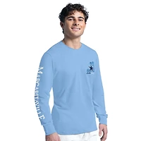 Men's G-III Sports by Carl Banks Light Blue Dallas Cowboys Margaritaville It's Five O'Clock Somewhere Long Sleeve T-Shirt