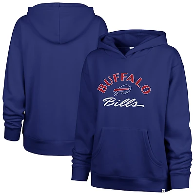 Women's '47 Royal Buffalo Bills Plus Whirlwind Naomi Hoodie